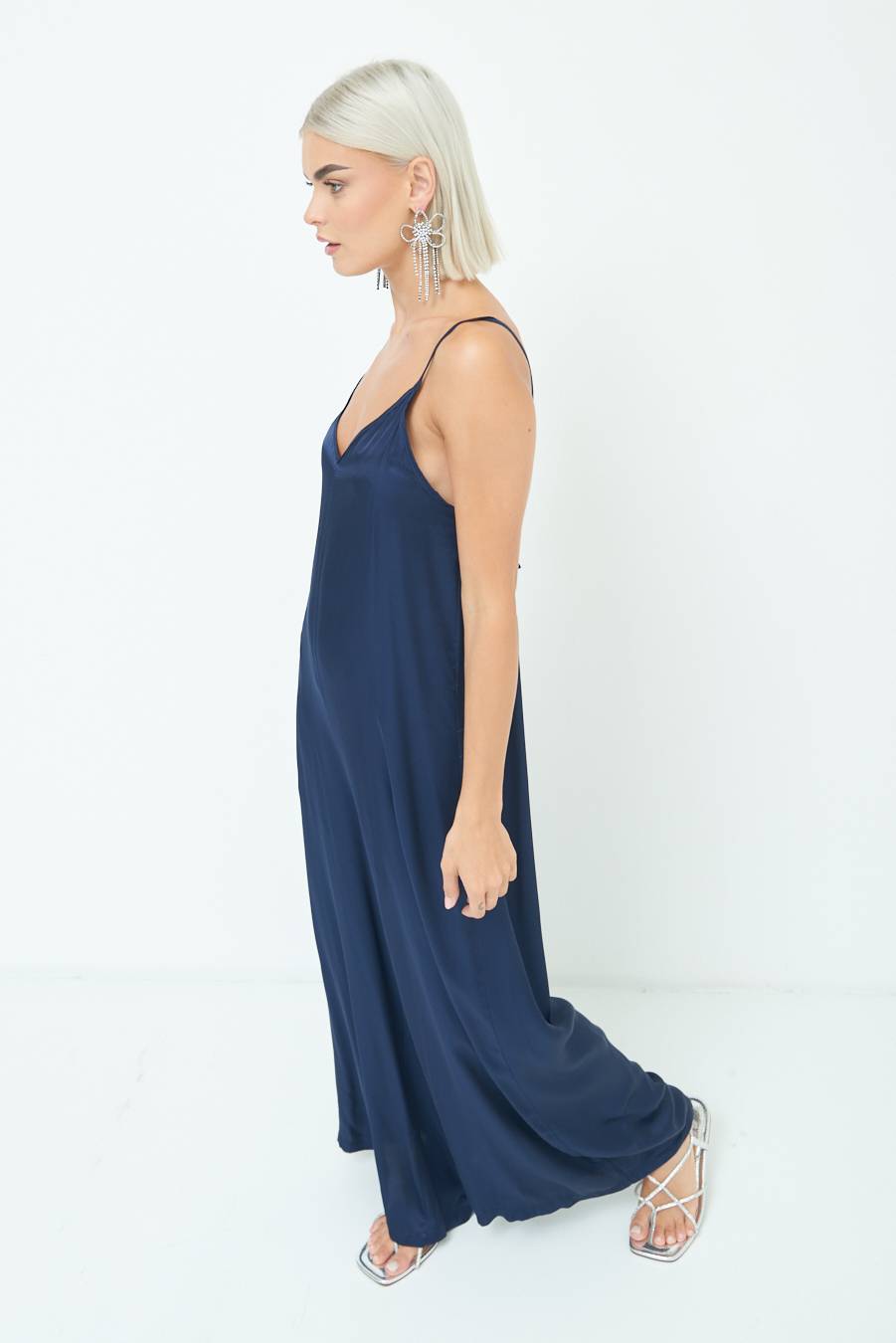 Kikisix TUTA PALAZZO RASO BLU