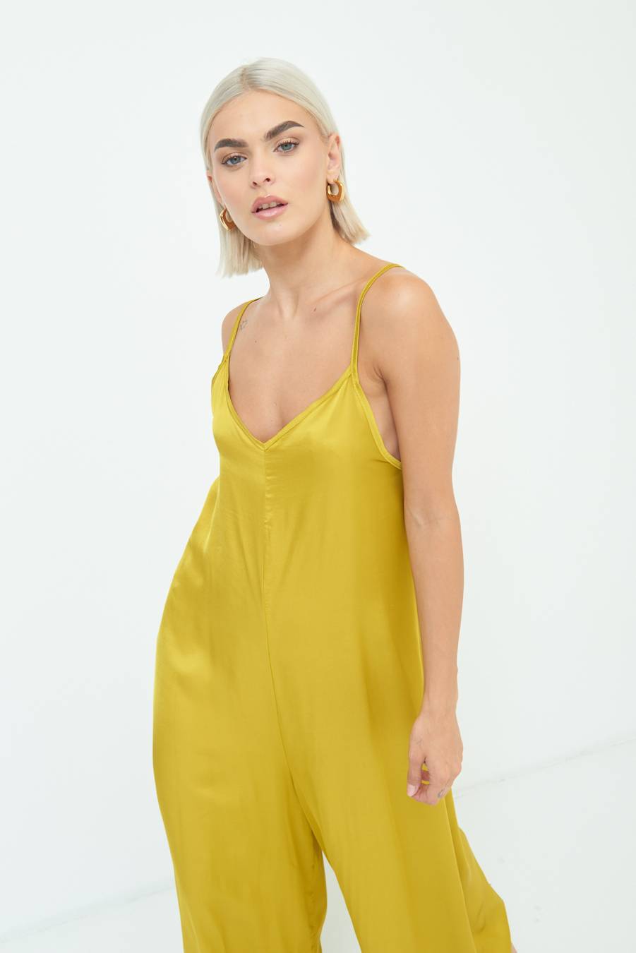 Kikisix TUTA PALAZZO RASO SENAPE