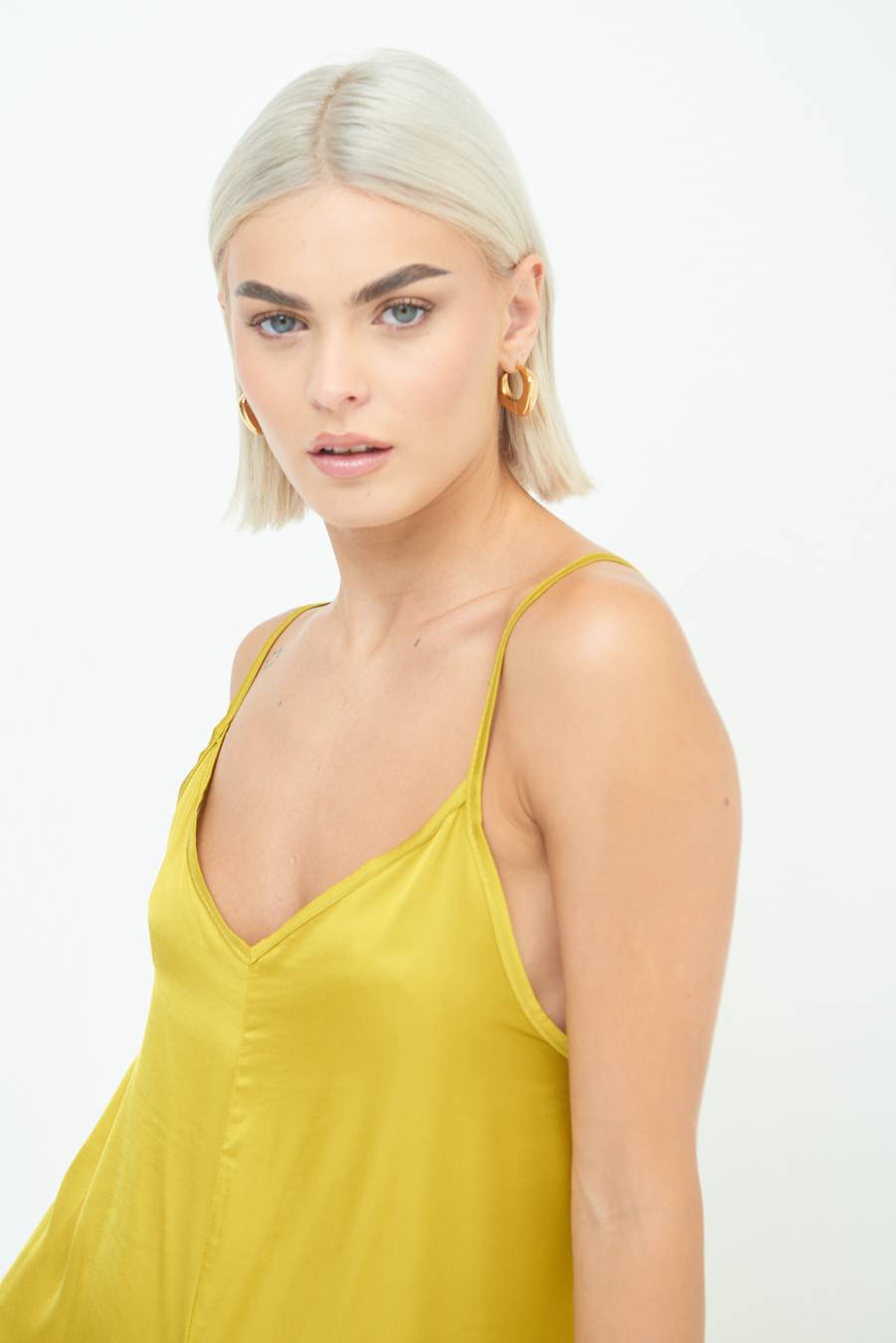 Kikisix TUTA PALAZZO RASO SENAPE