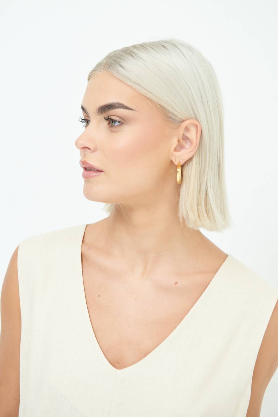 Kikisix TUTA SMANICATA PANTA PALAZZO NATURALE