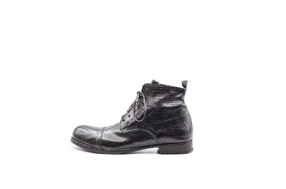 King Tartufoli BLACK MAN ANKLE BOOT