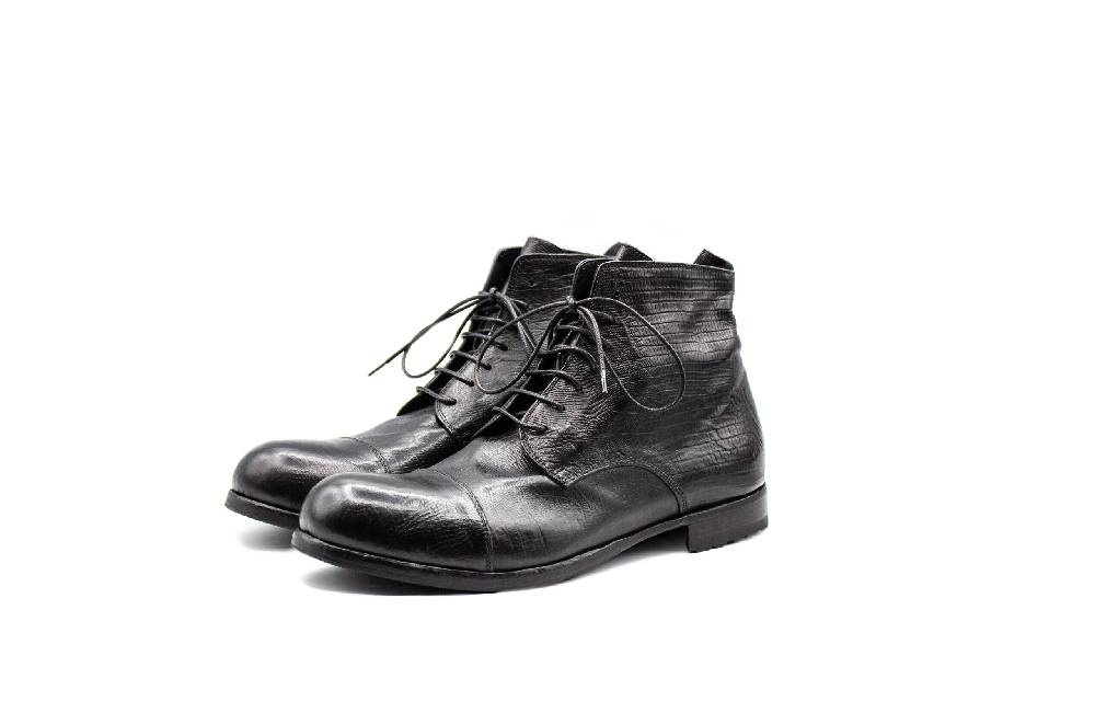 King Tartufoli BLACK MAN ANKLE BOOT