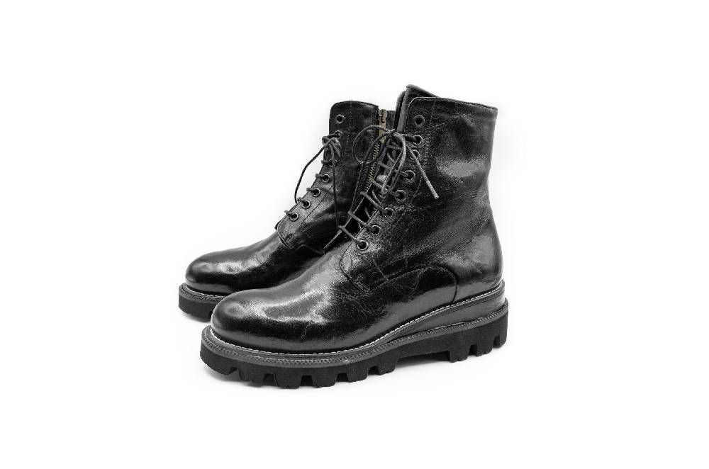 King Tartufoli BLACK PATRY ANKLE BOOT