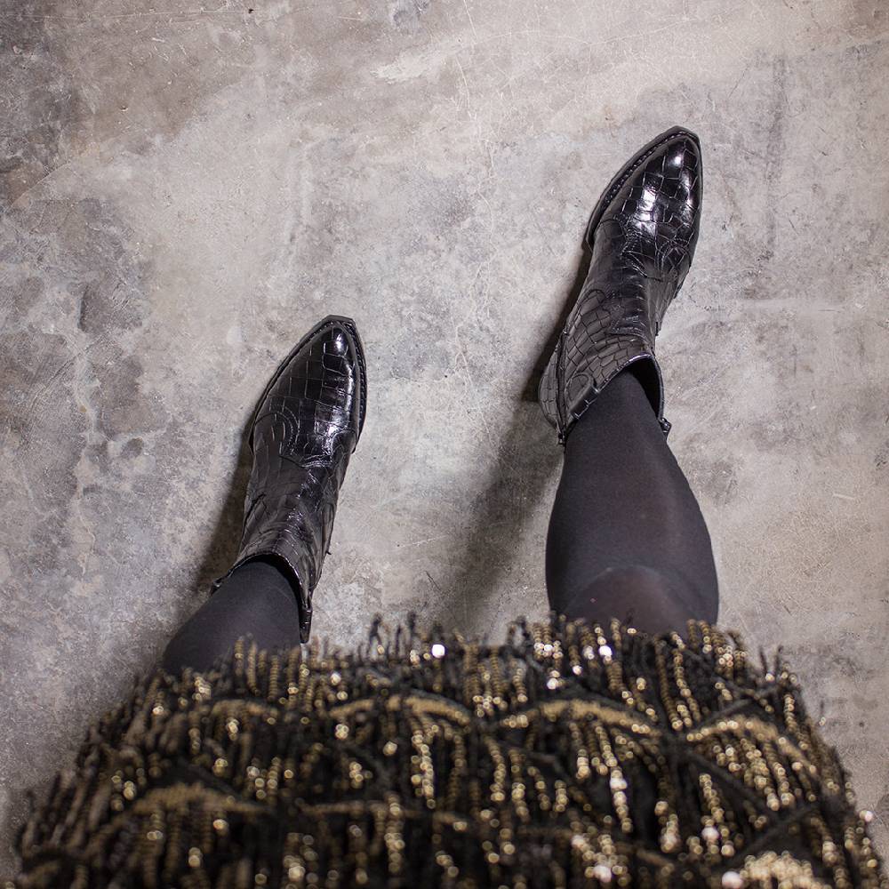 King Tartufoli COCCO ANKLE BOOT BLK