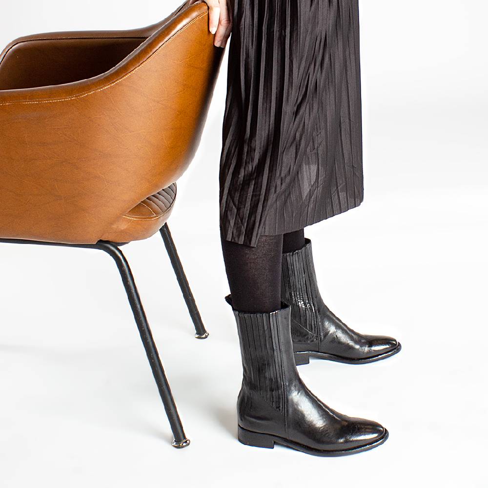 King Tartufoli ELASTIC BOOT BLK CAV