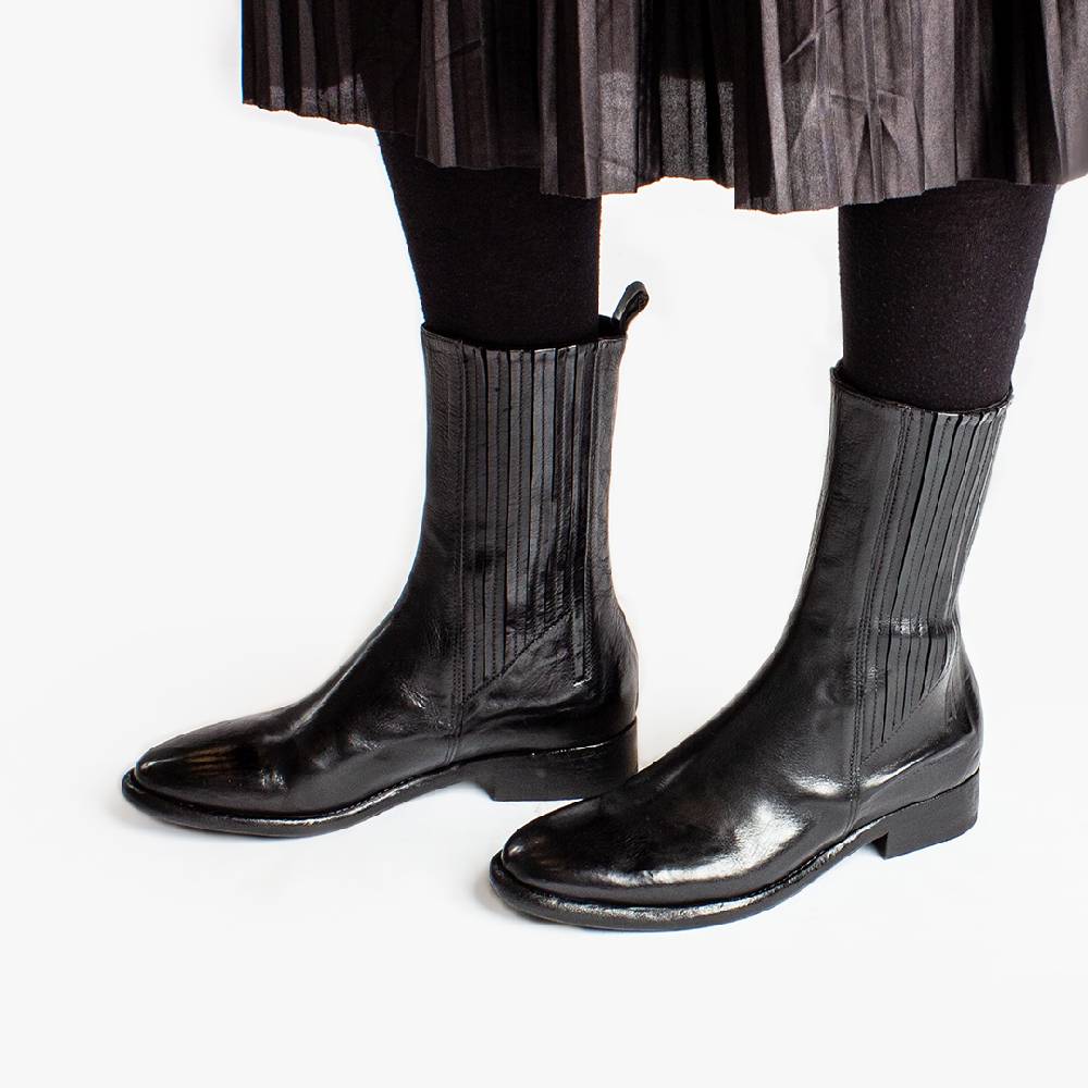 King Tartufoli ELASTIC BOOT BLK CAV