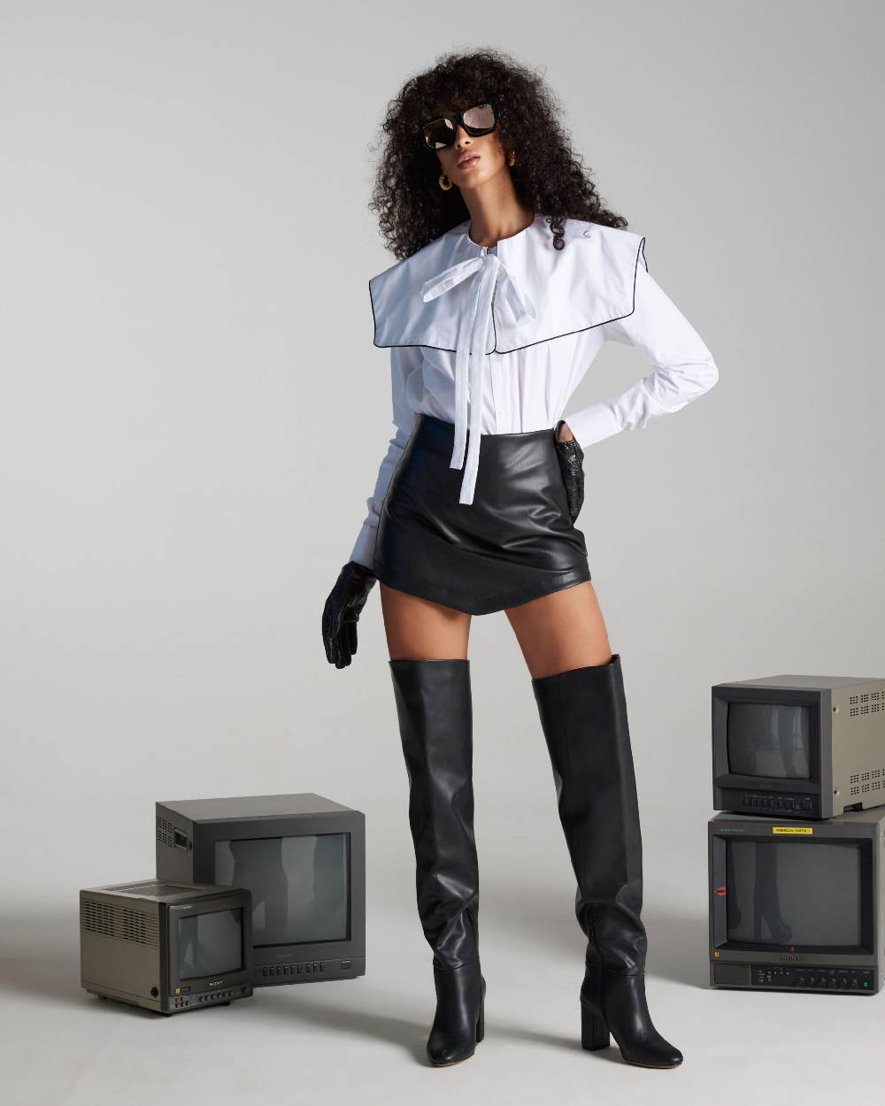 Kostumn1 Camicia con maxi colletto