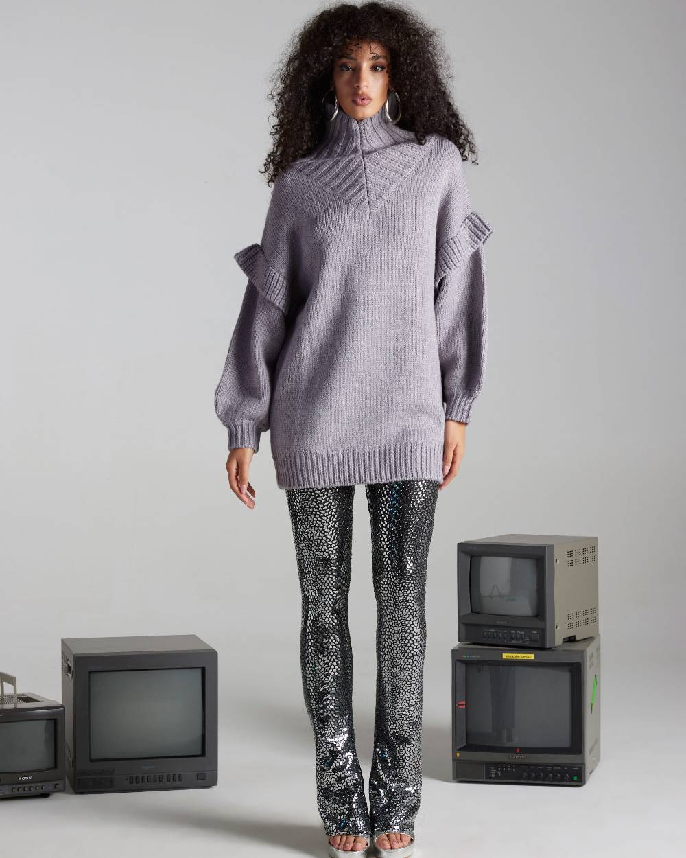 Kostumn1 Maxi maglia con alette