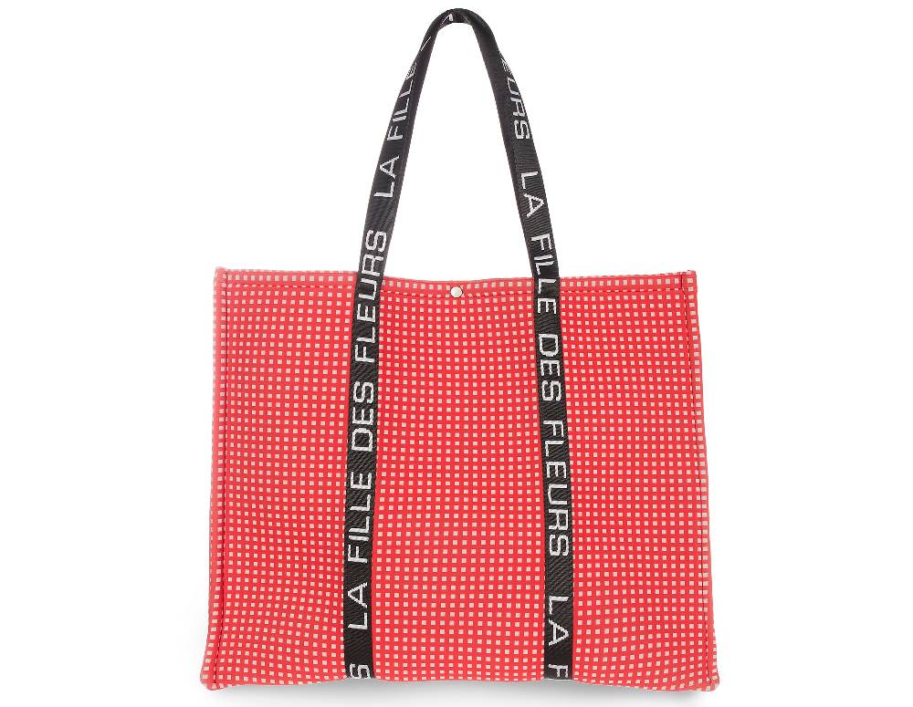 L.Pucci Cosmopolitan Tekno Fabric Design Vichy Red White