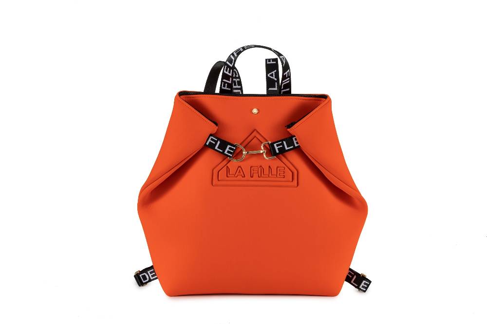 L.Pucci Ambre Tekno Fabric Orange