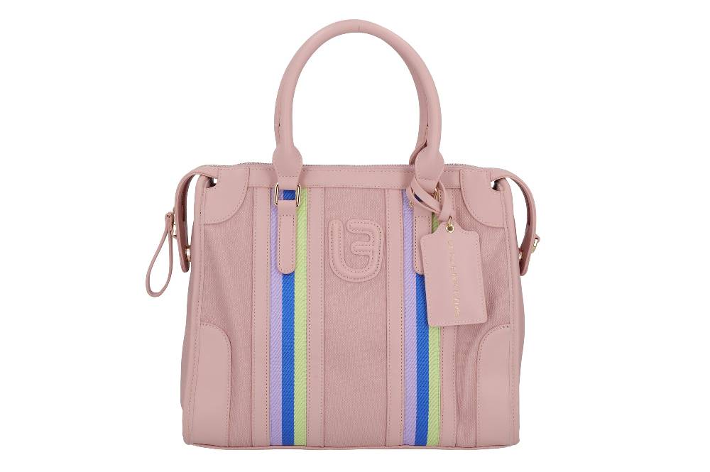 L.Pucci Asmara Stripes Canvas Pink