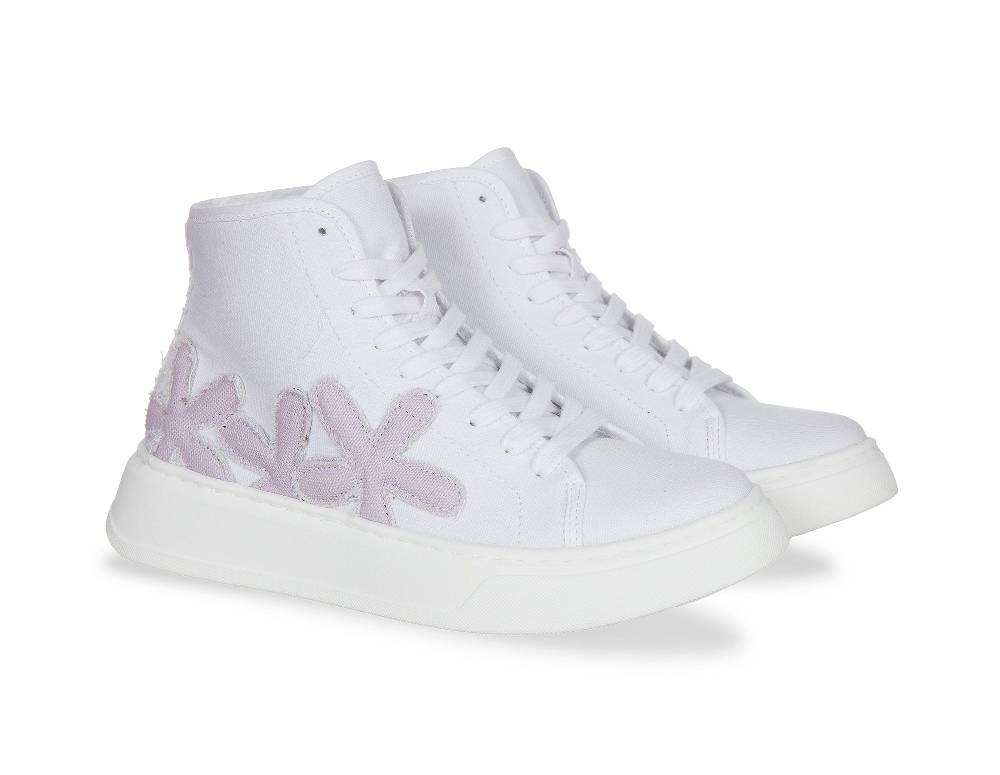 L.Pucci Basket P91223C White-Lilac