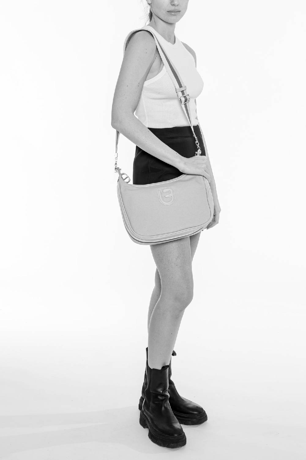 L.Pucci Farah Stripes Canvas Beige