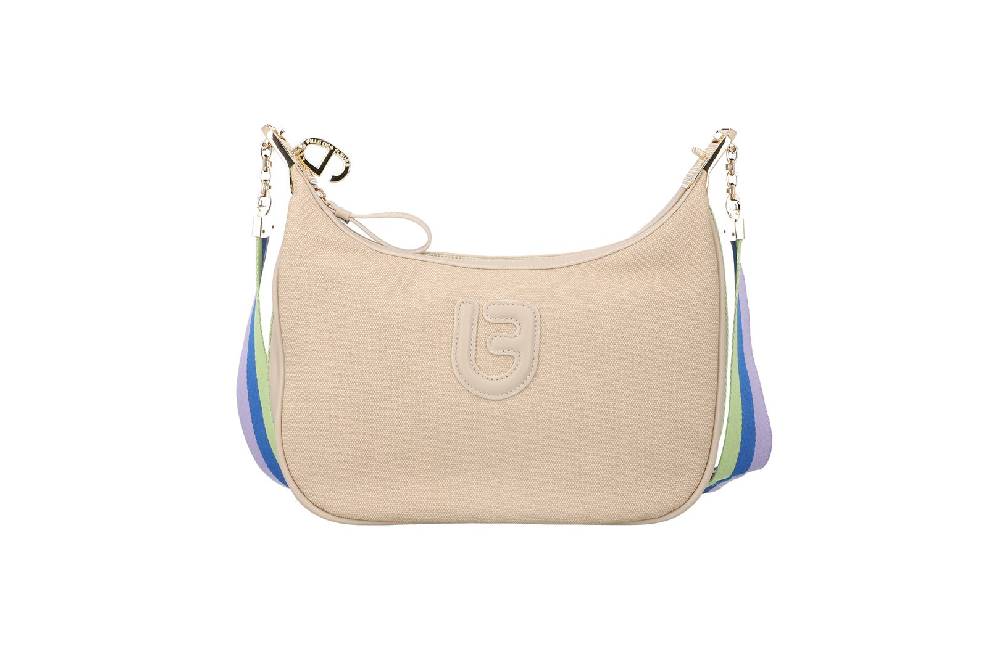L.Pucci Farah Stripes Canvas Beige