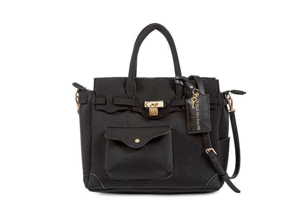 L.Pucci Jacqueline Tekno Fabric Black