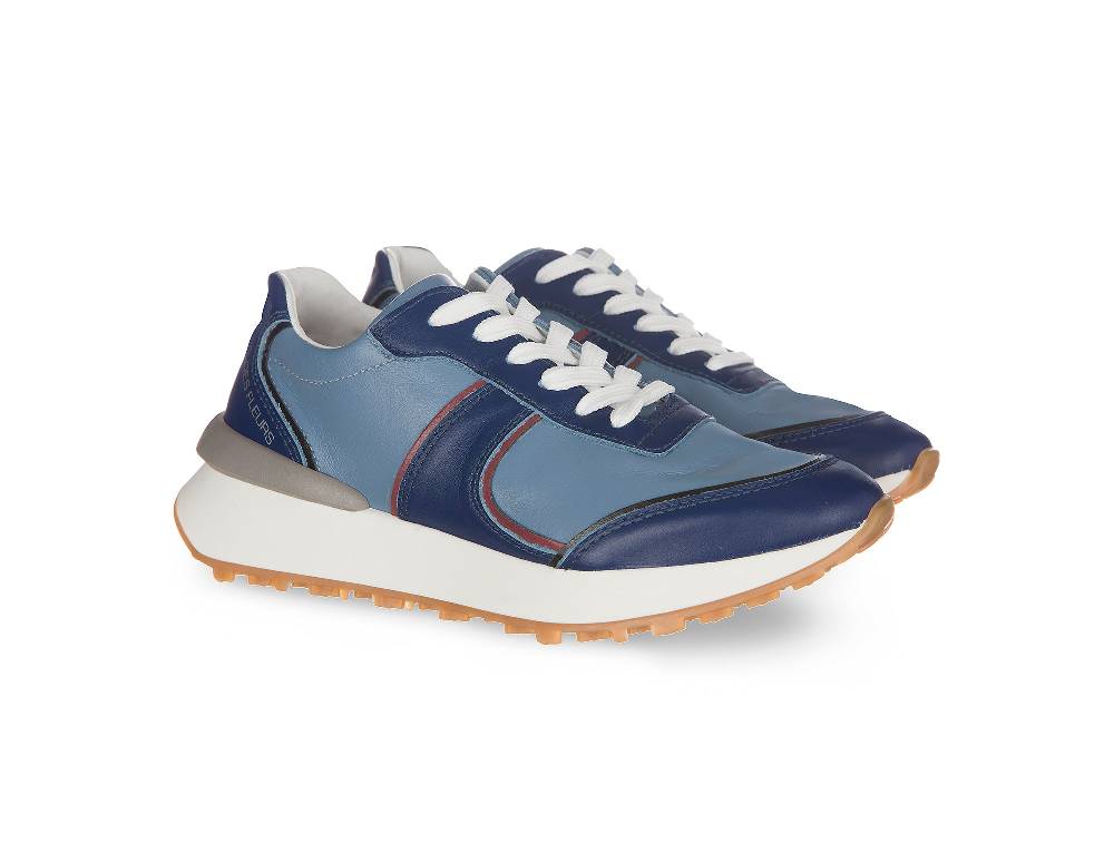 L.Pucci Missouri Blue Leather