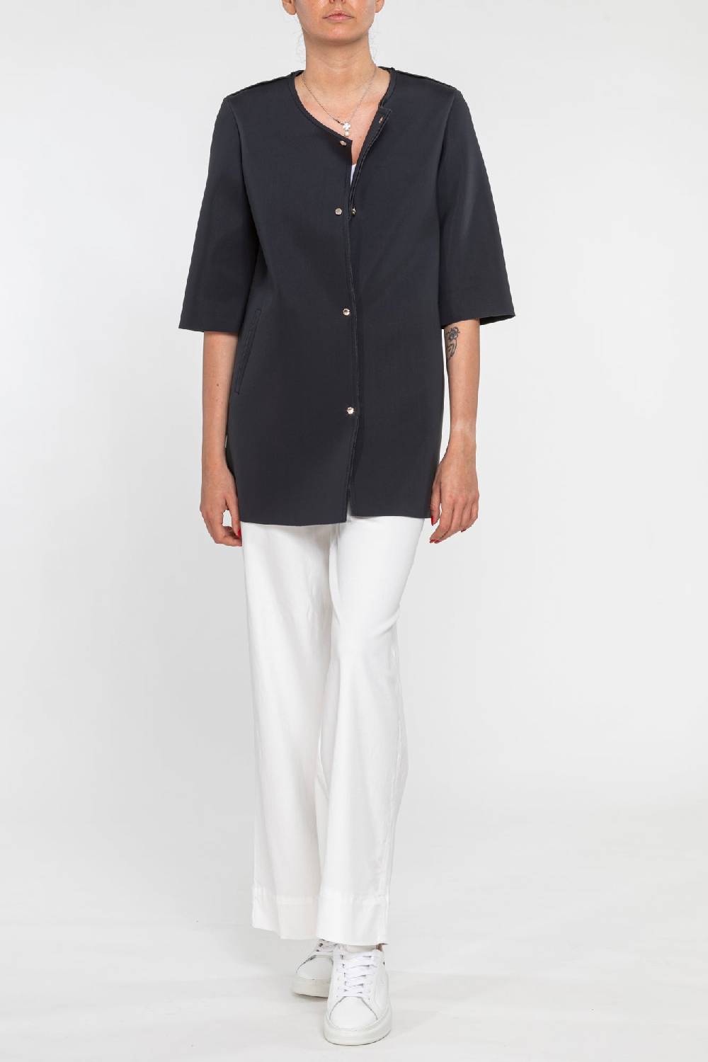 L.Pucci Paloma Tekno Fabric Black - Black