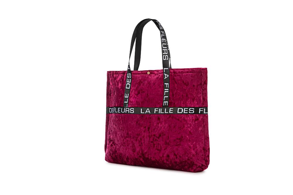 L.Pucci Paxos Velvet Multicolor Plum Line