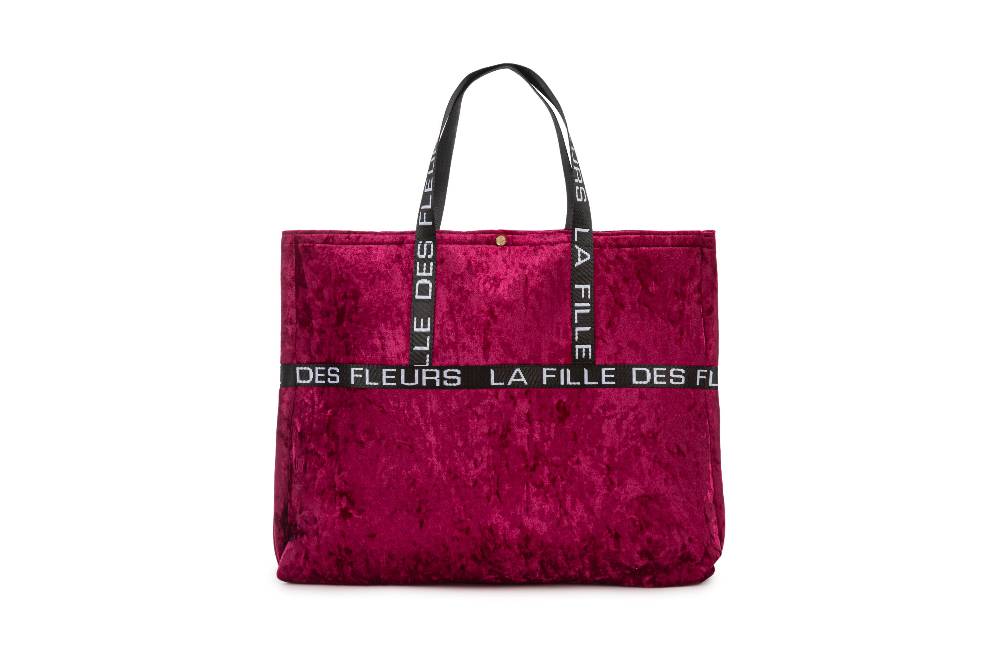 L.Pucci Paxos Velvet Multicolor Plum Line