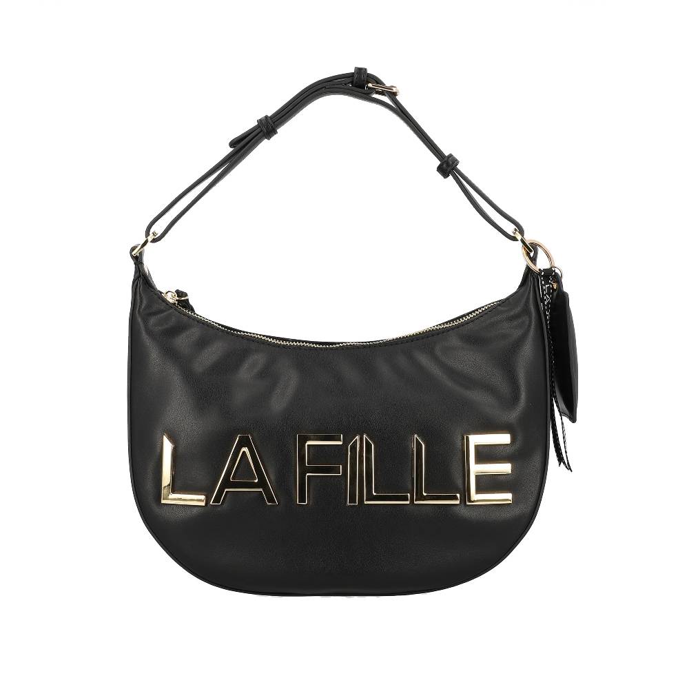 L.Pucci Rachel Metal Logo Line Black
