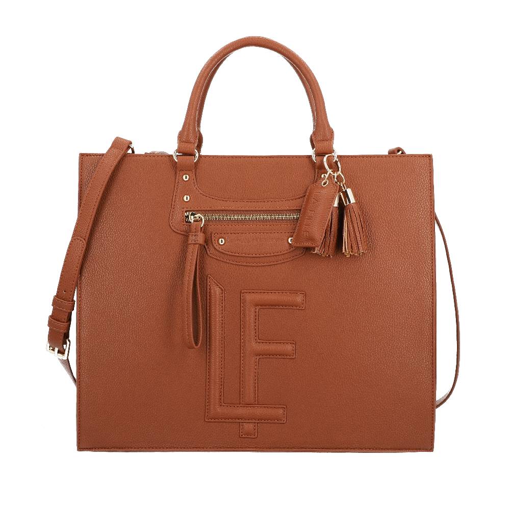 L.Pucci Reese Orient Express Line Brown