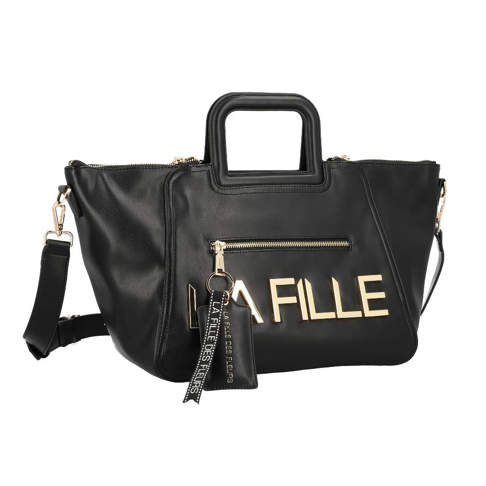 L.Pucci Savannah Metal Logo Line Black