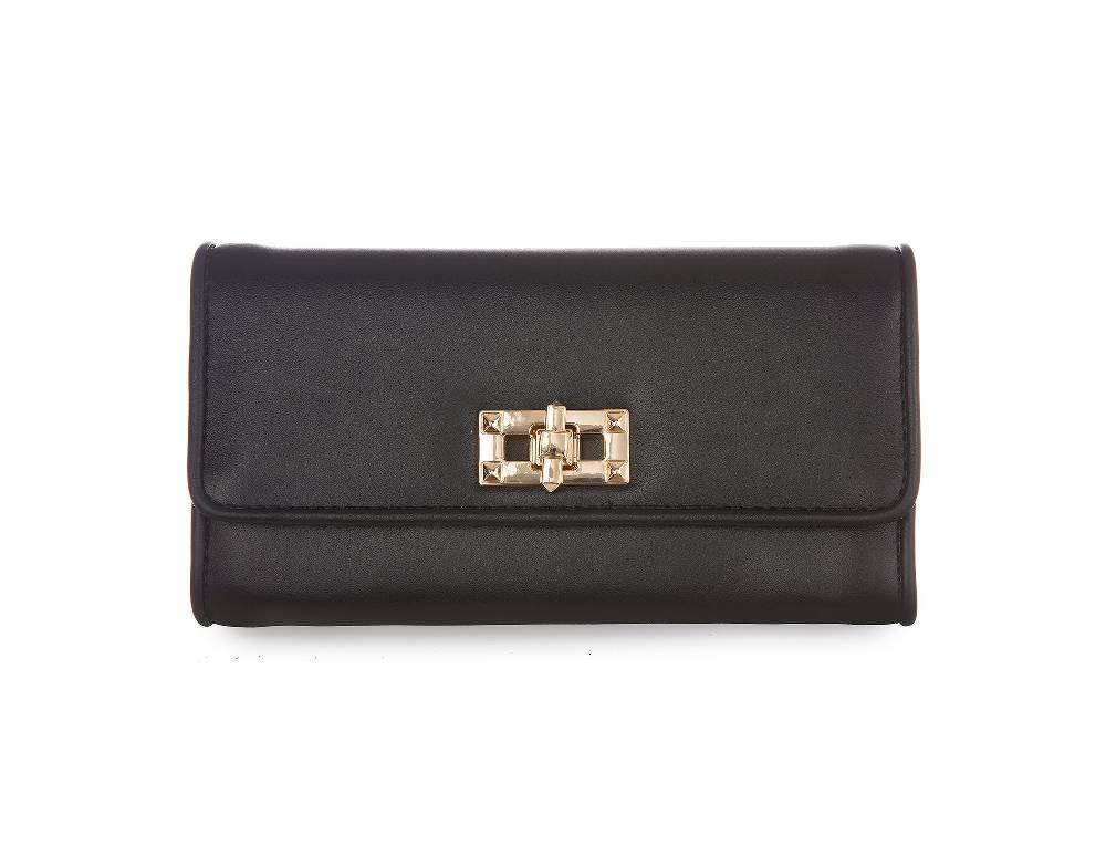 L.Pucci Trendy Black Easter Wallet