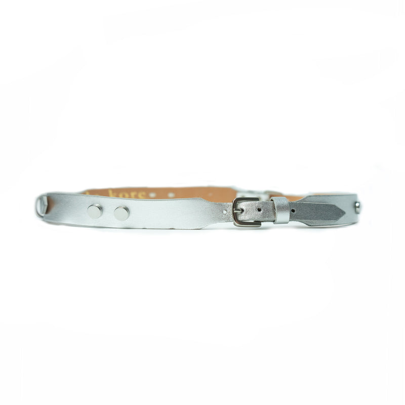 La Kore Cintura argento con borchie