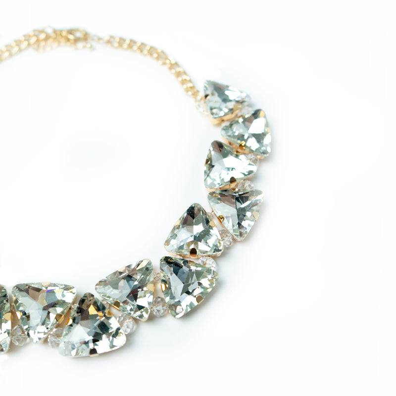 La Kore Collana Con Pietre Bianche