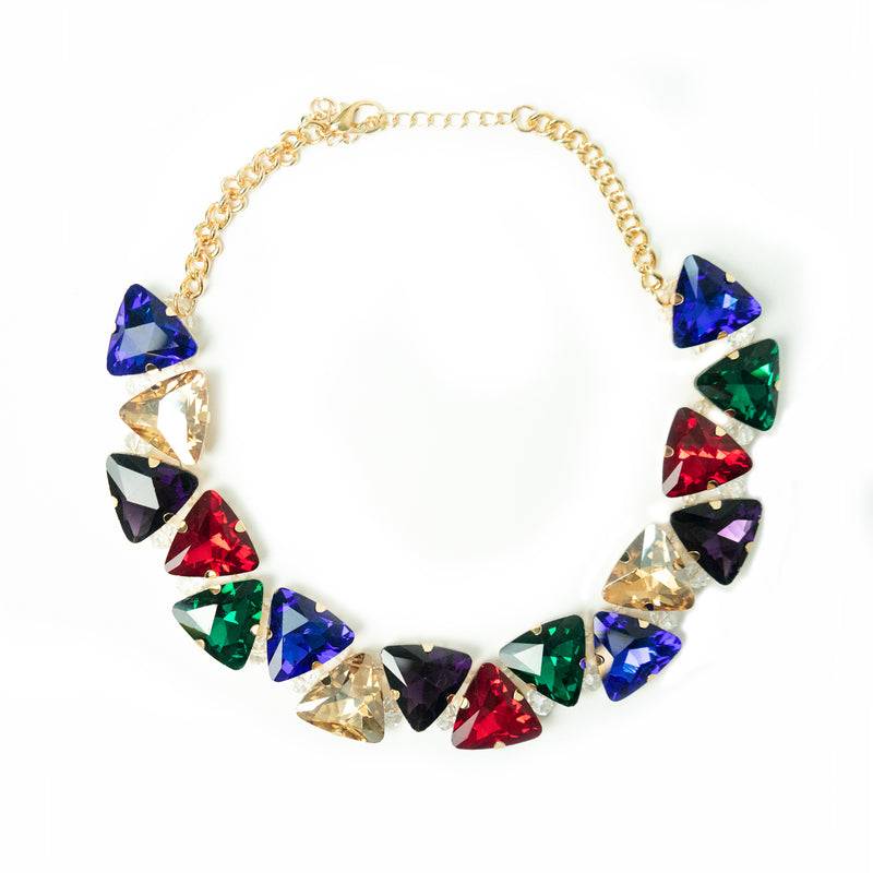 La Kore Collana con pietre multicolore