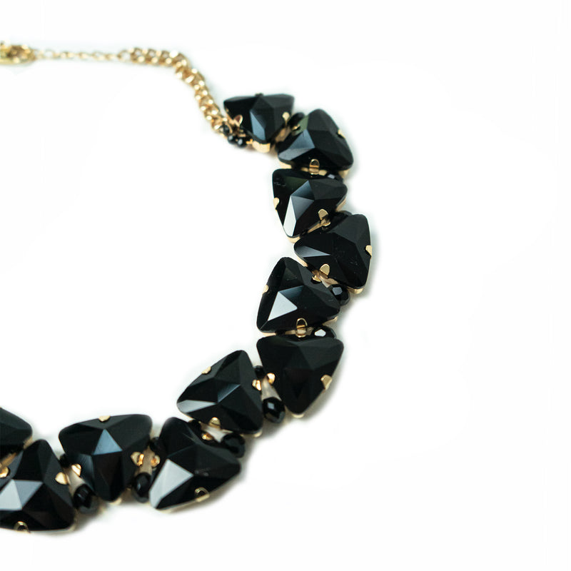 La Kore Collana Con Pietre Nere