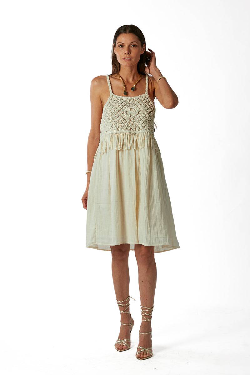 La Kore Soho Cotton Cord Dress