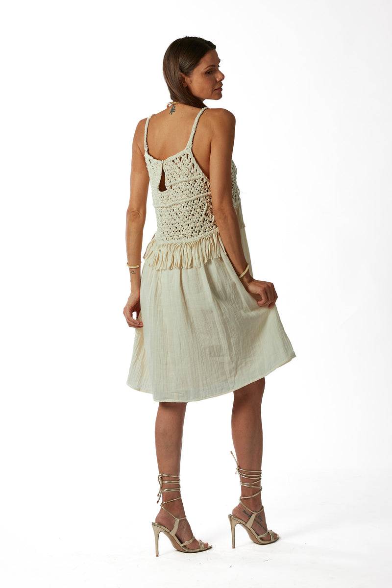 La Kore Soho Cotton Cord Dress