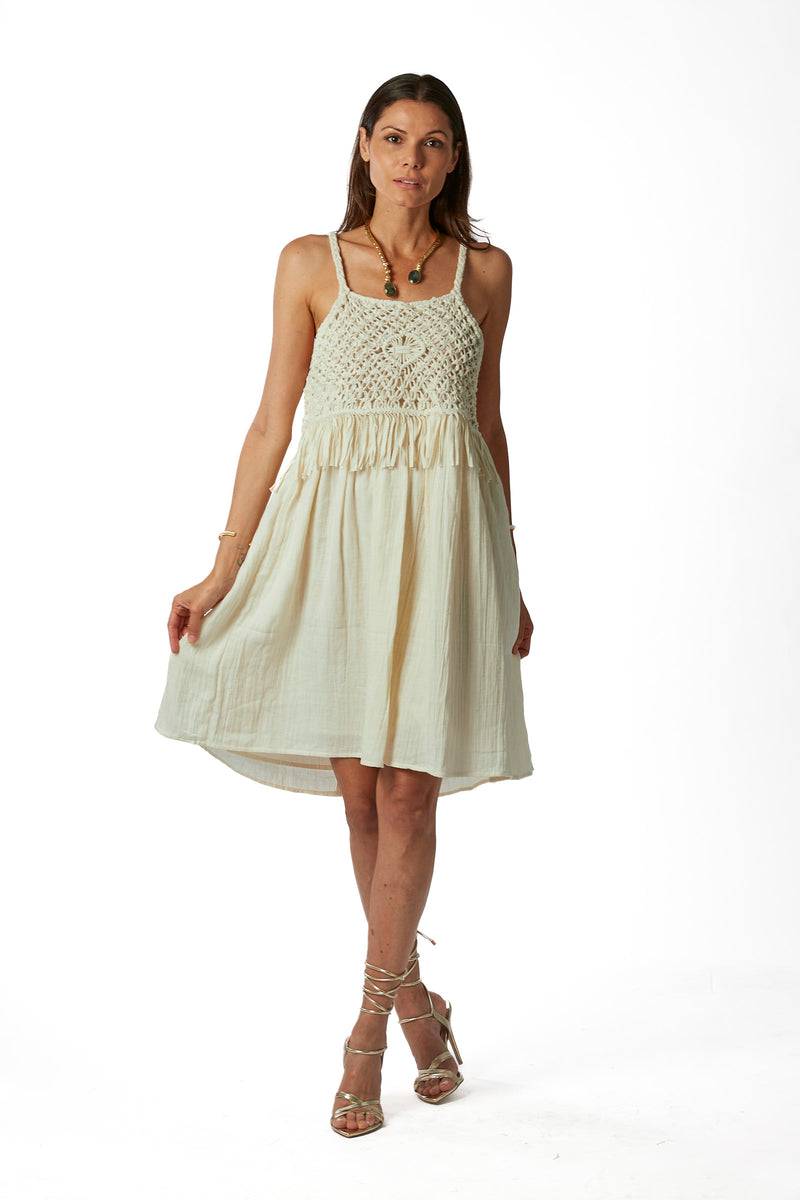 La Kore Soho cotton cord dress