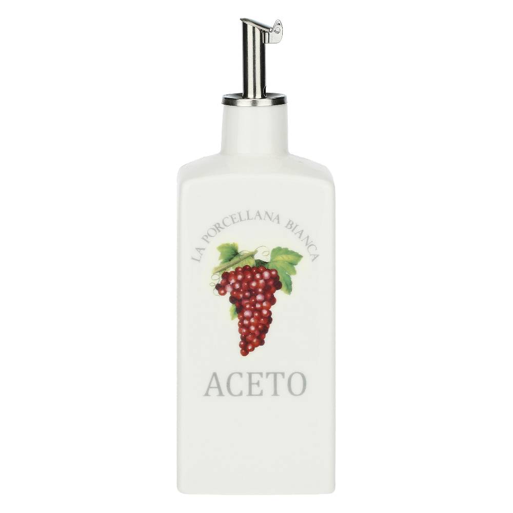 La Porcellana Bianca Acetiera Decorato 250 ml Conserva