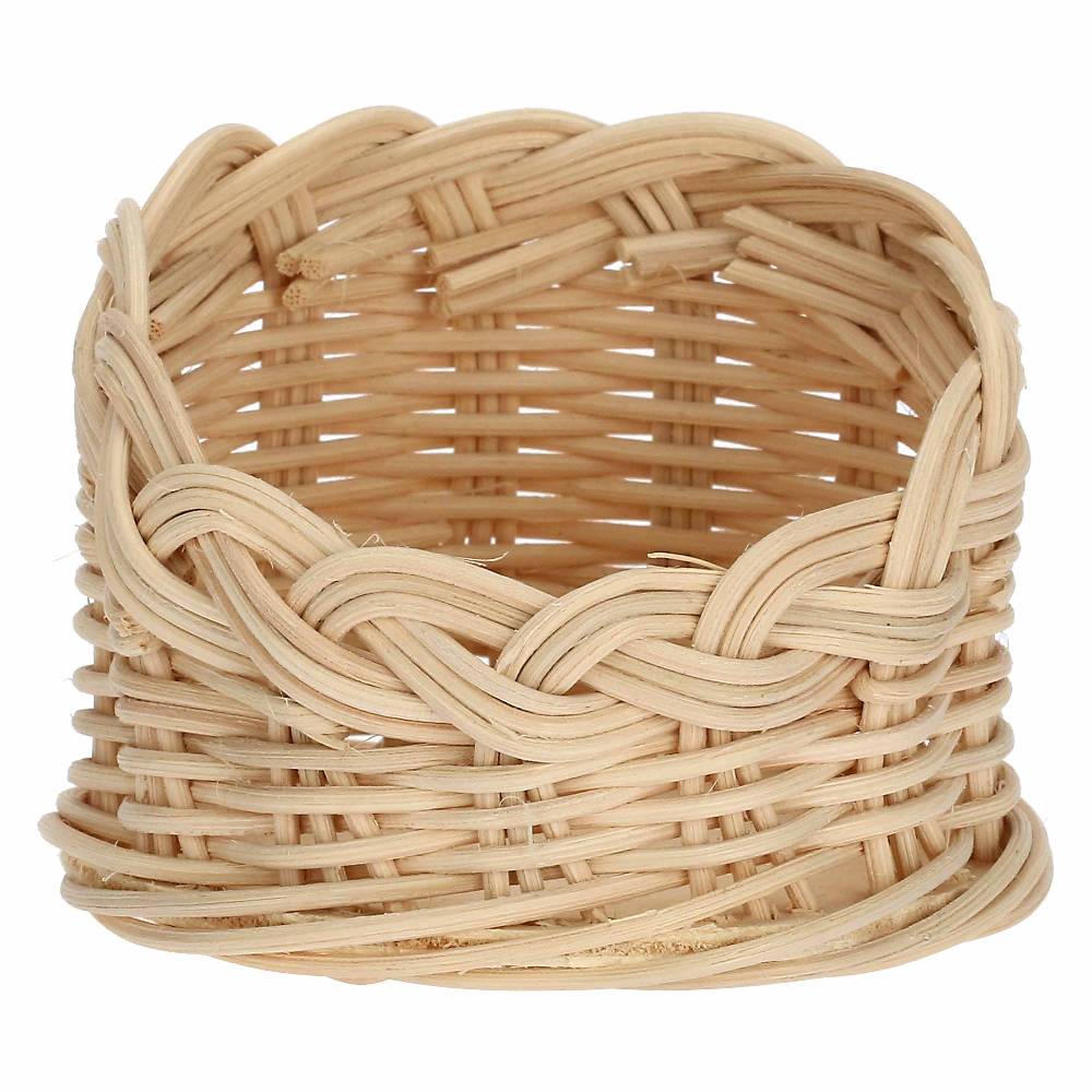 La Porcellana Bianca Base Bottiglia Olio e Aceto Midollino