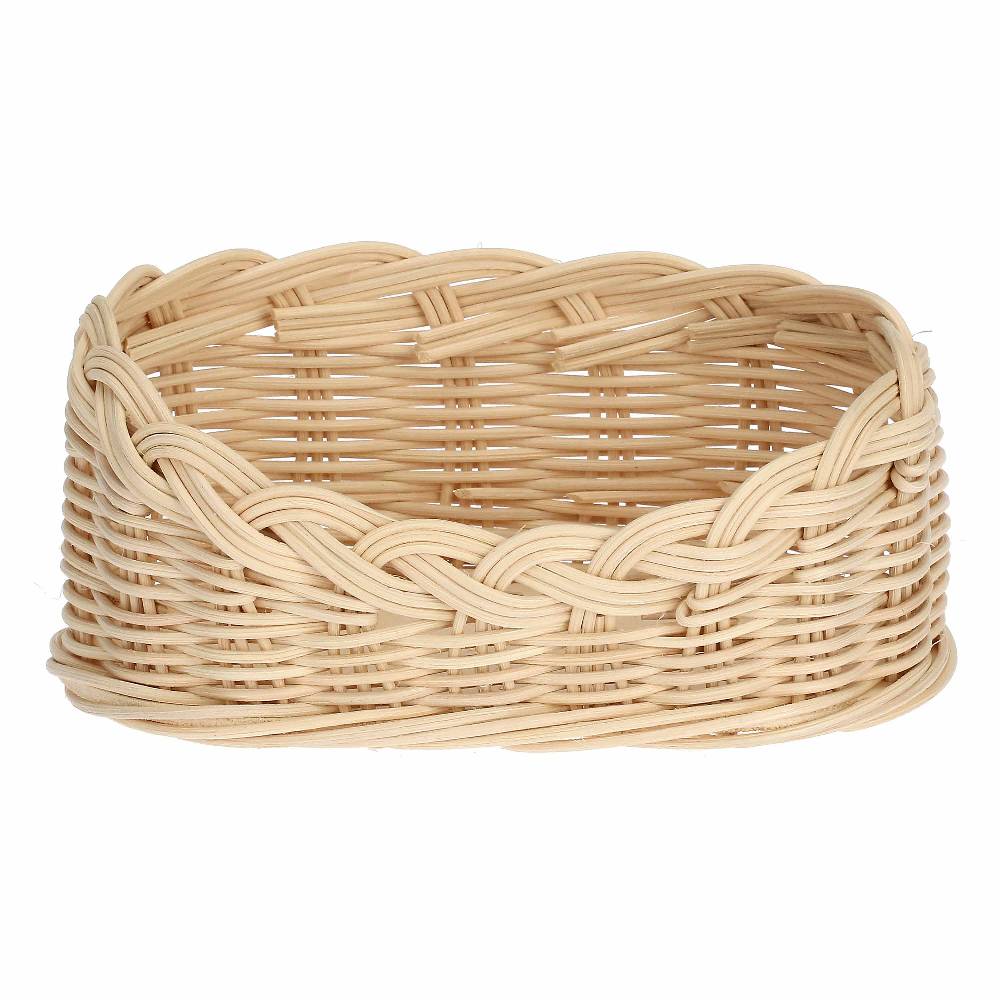 La Porcellana Bianca Base Bottiglie Olio e Aceto Midollino