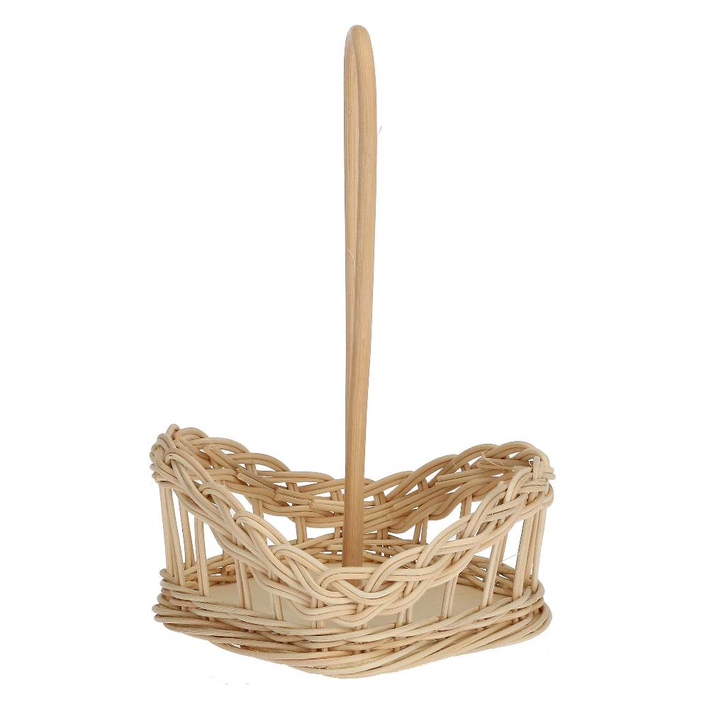 La Porcellana Bianca Base Set Olio E Aceto O Sale EPepe Con Manici Midollino