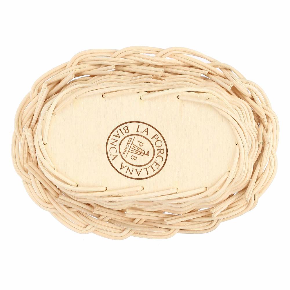 La Porcellana Bianca Base Set Sale E Pepe Midollino