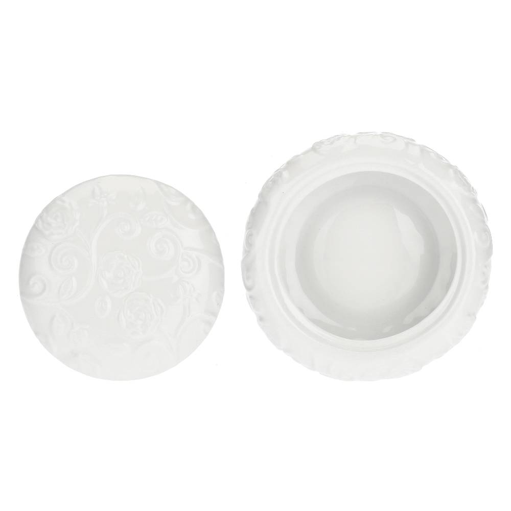 La Porcellana Bianca Contenitore Con Coperchio Ø12,5 Cm Florentina