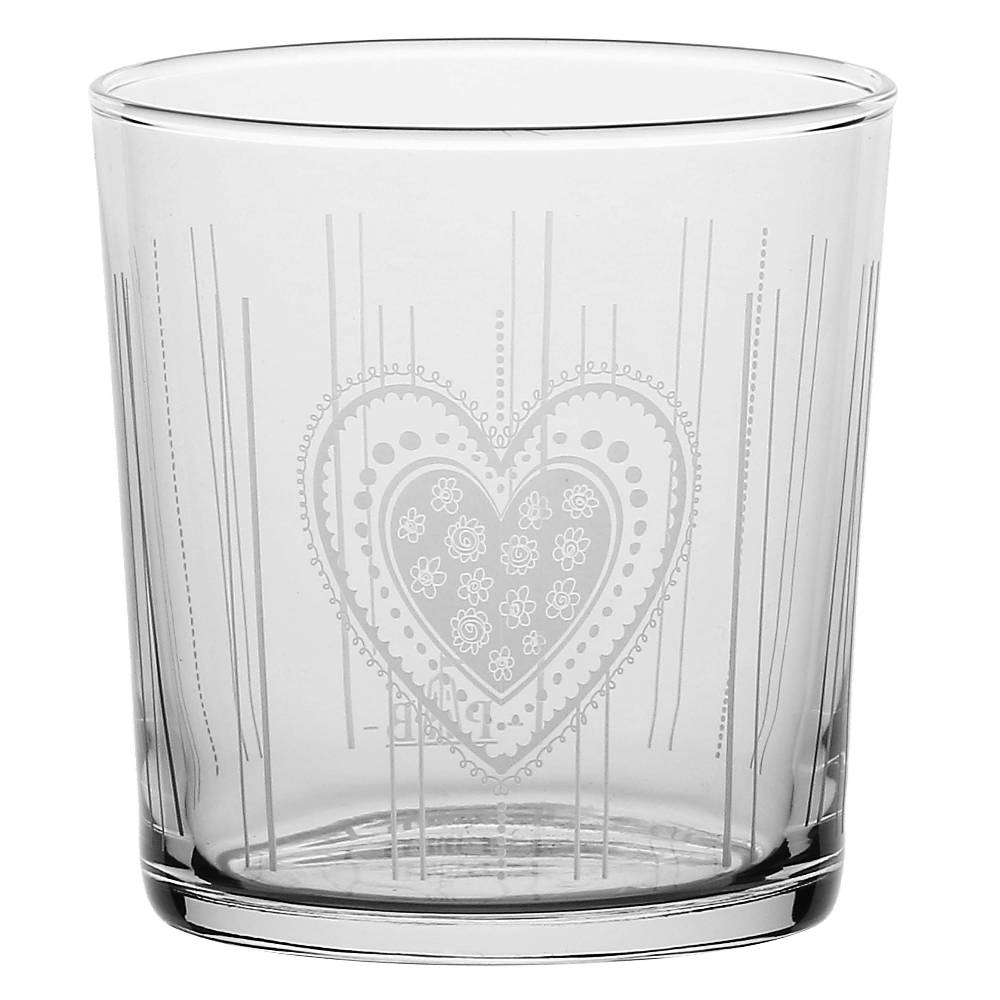 La Porcellana Bianca Bicchiere Cuore Babila 35 cc