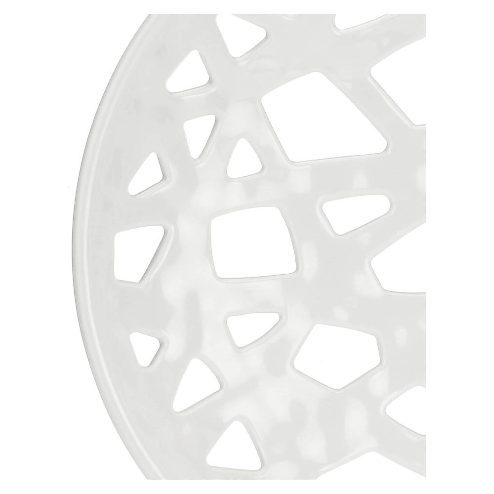 La Porcellana Bianca Fruttiera Rotonda Traifiori