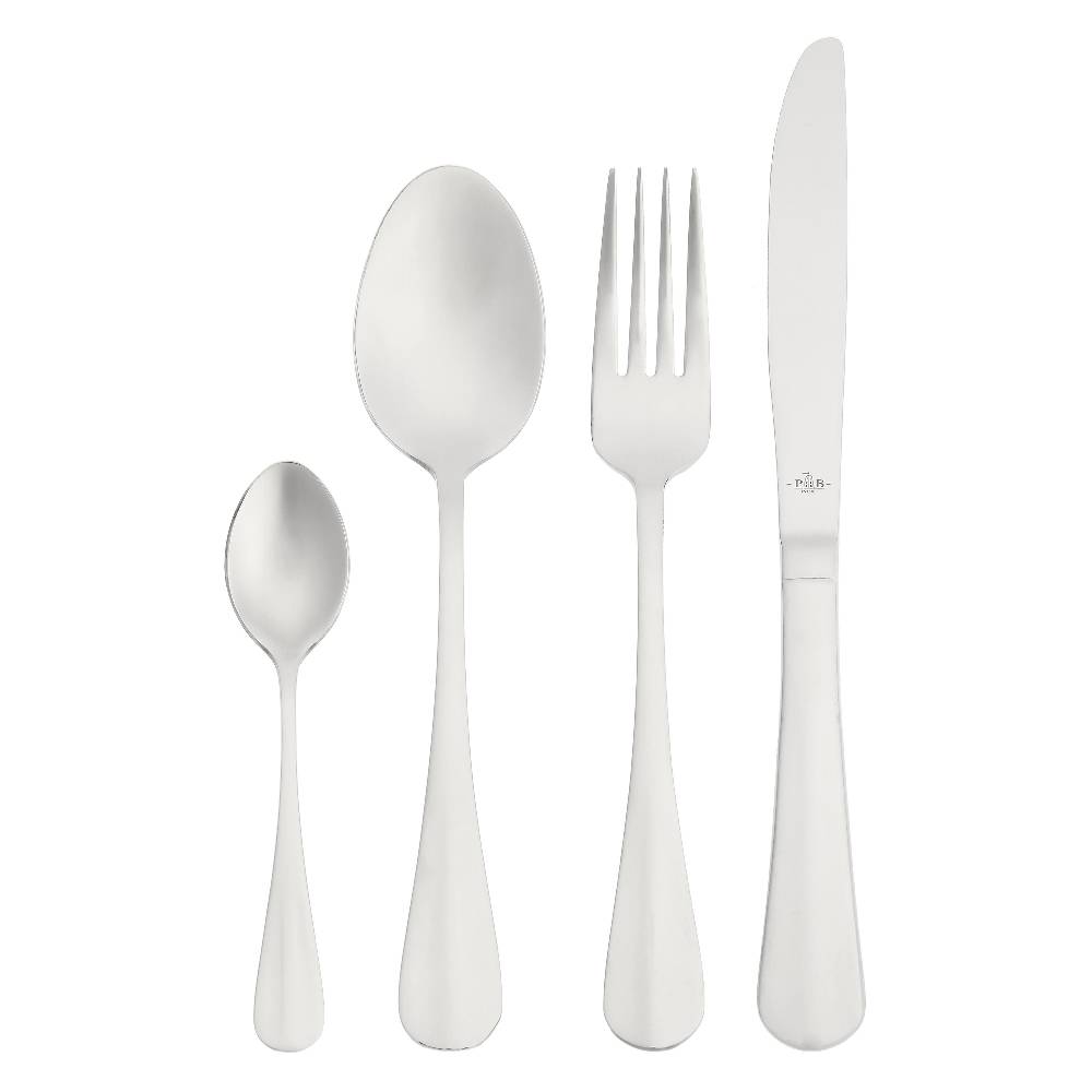 La Porcellana Bianca Set 24 Posate Fortezza