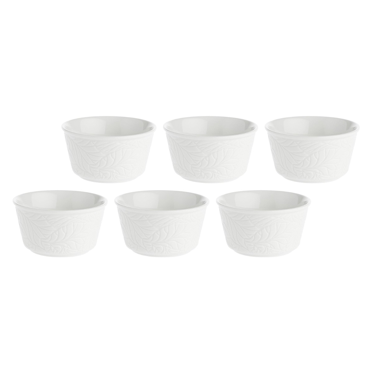 La Porcellana Bianca Set 6 Coppette Bosco