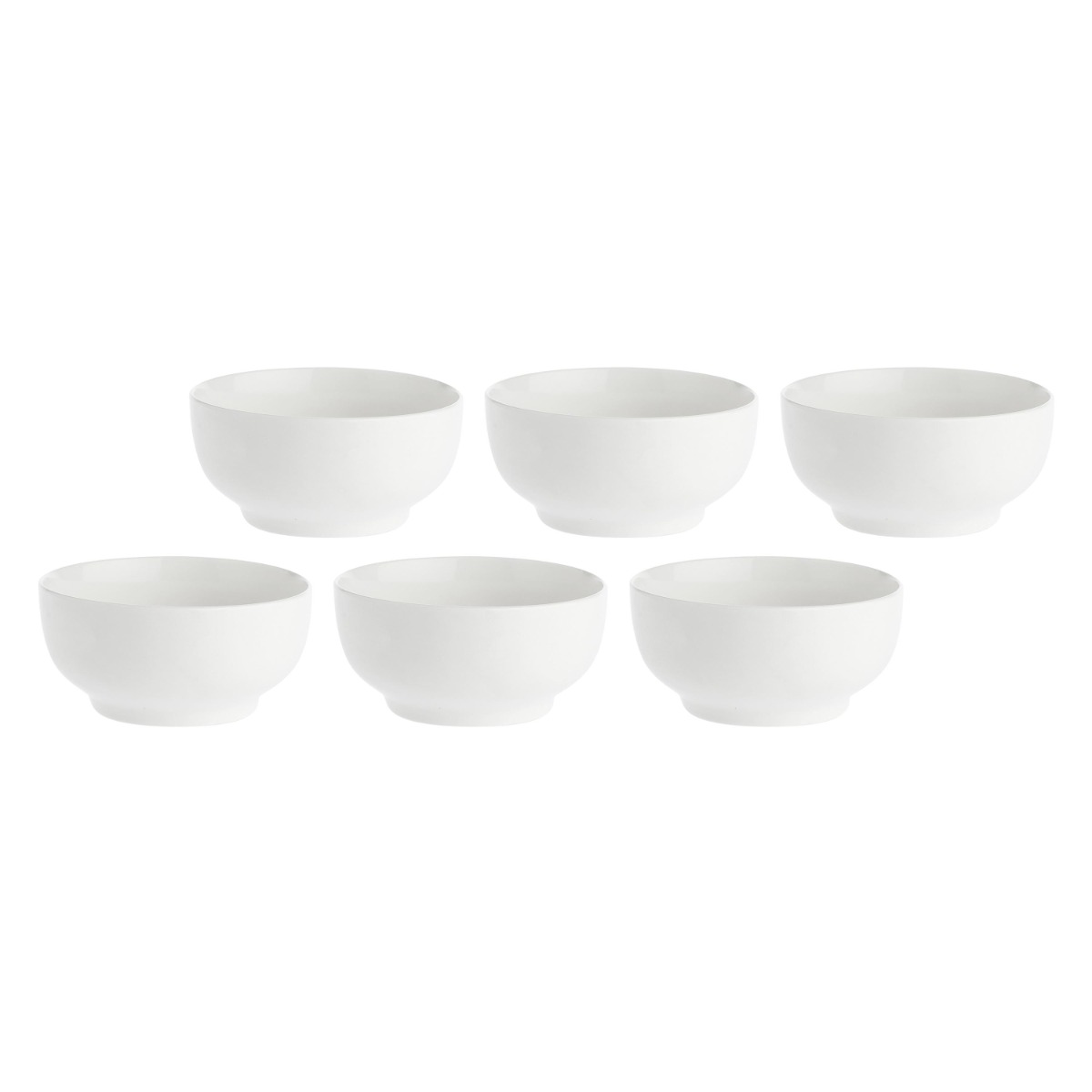 La Porcellana Bianca Set 6 Coppette Essenziale