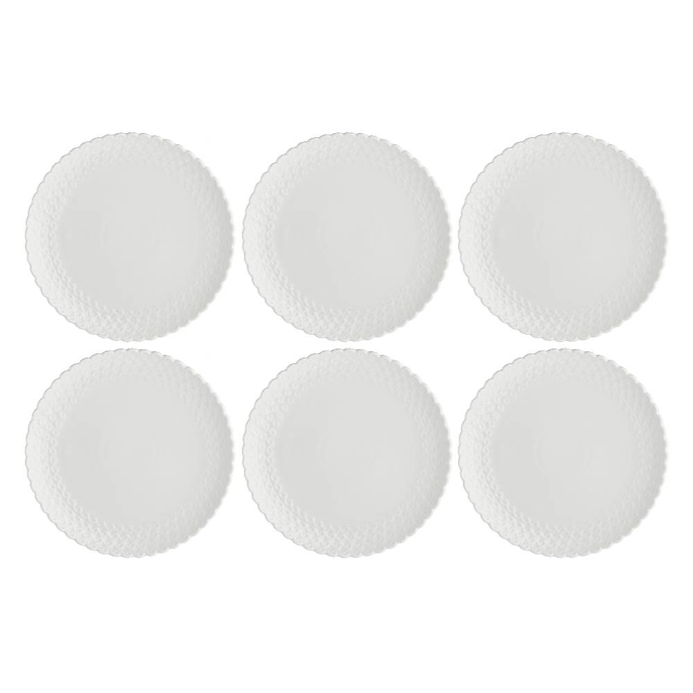 La Porcellana Bianca Set 6 Piatti Frutta Momenti