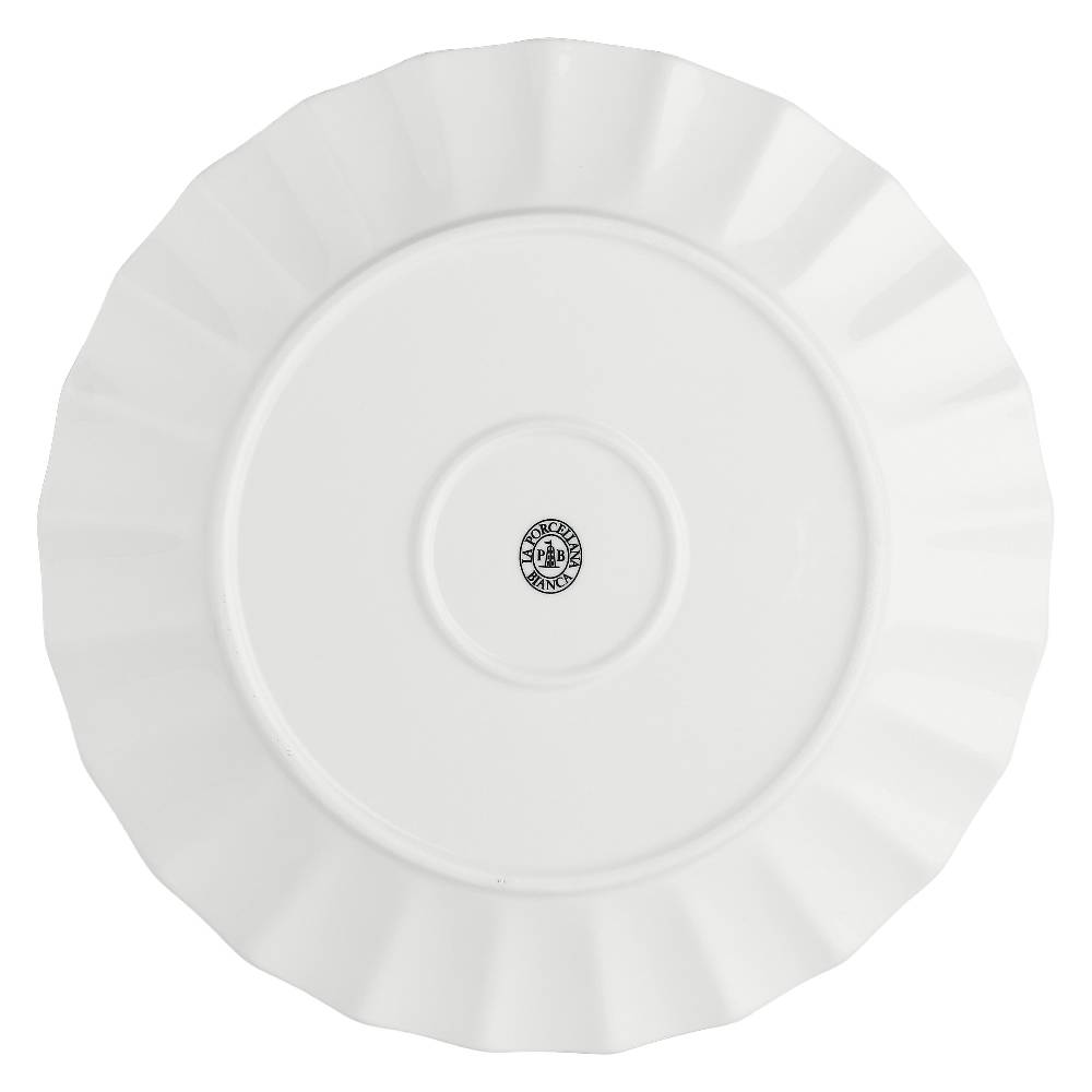 La Porcellana Bianca Set 6 Piatti Piani Ducale