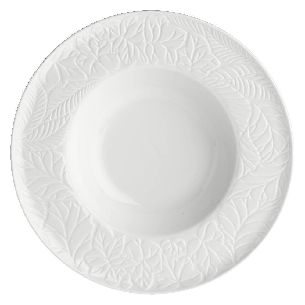 La Porcellana Bianca Set 6 Piatto Fondo Bosco