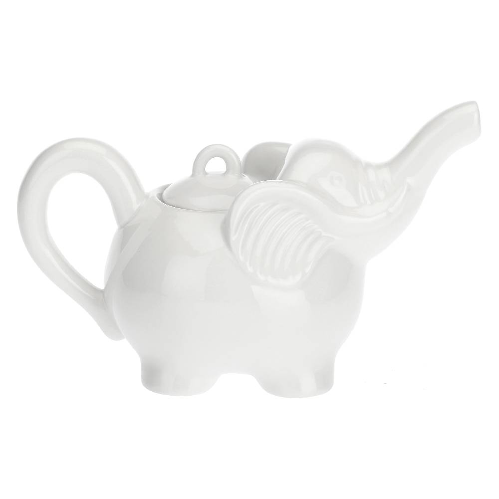 La Porcellana Bianca Teiera Elefanti