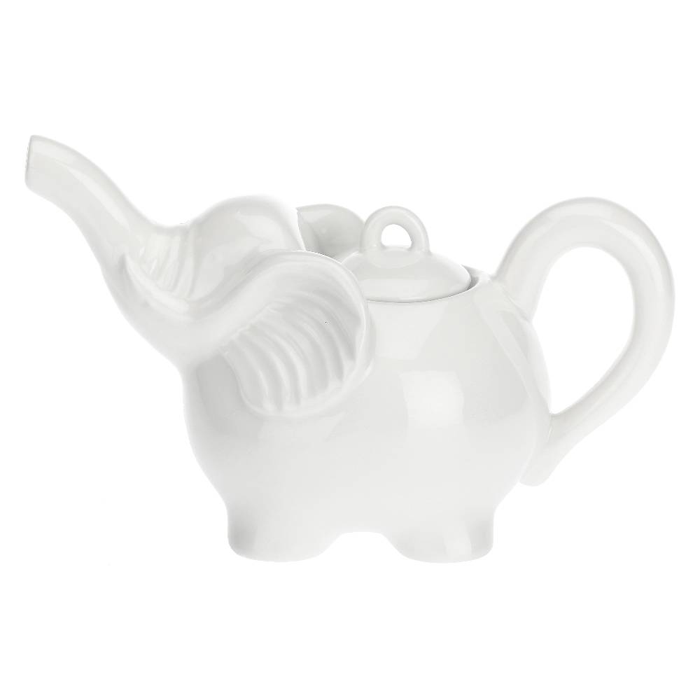 La Porcellana Bianca Teiera Elefanti